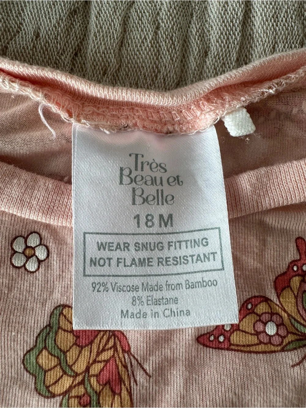 Girls 2-Pack Pink Floral & Ballerina Printed Pajama Set